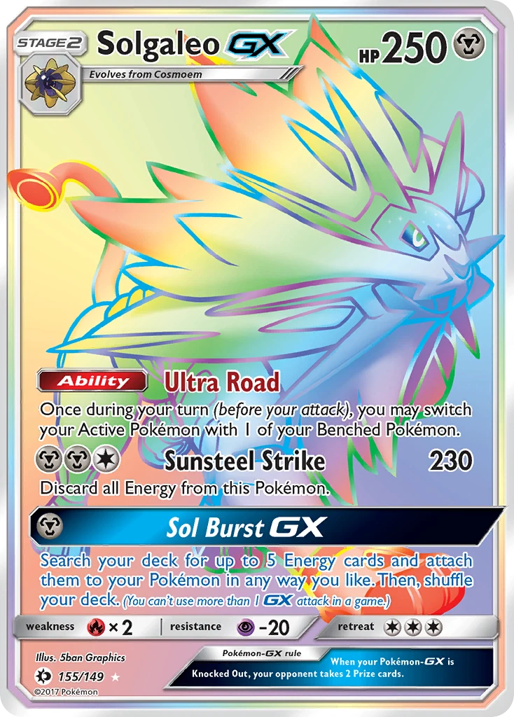 Solgaleo-GX, 155/149