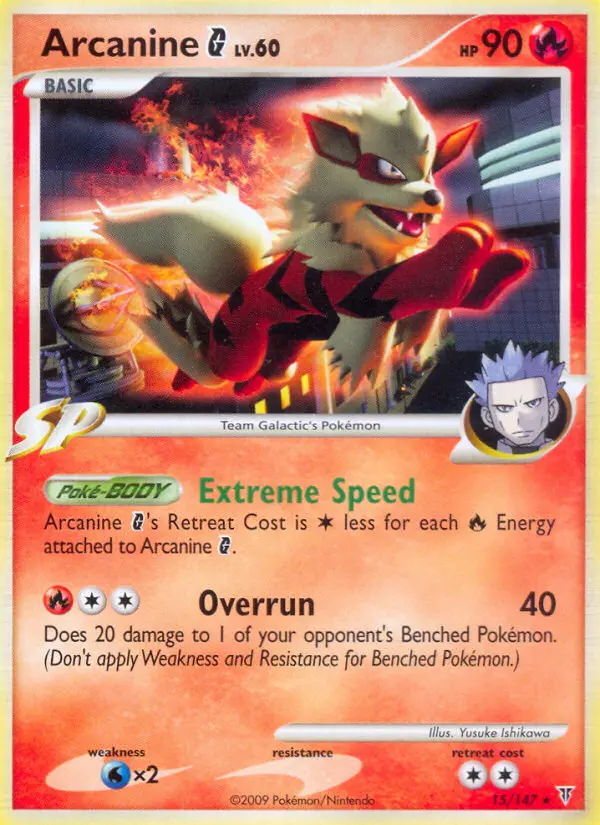 Arcanine G, 15/147