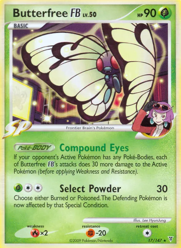 Butterfree FB, 17/147