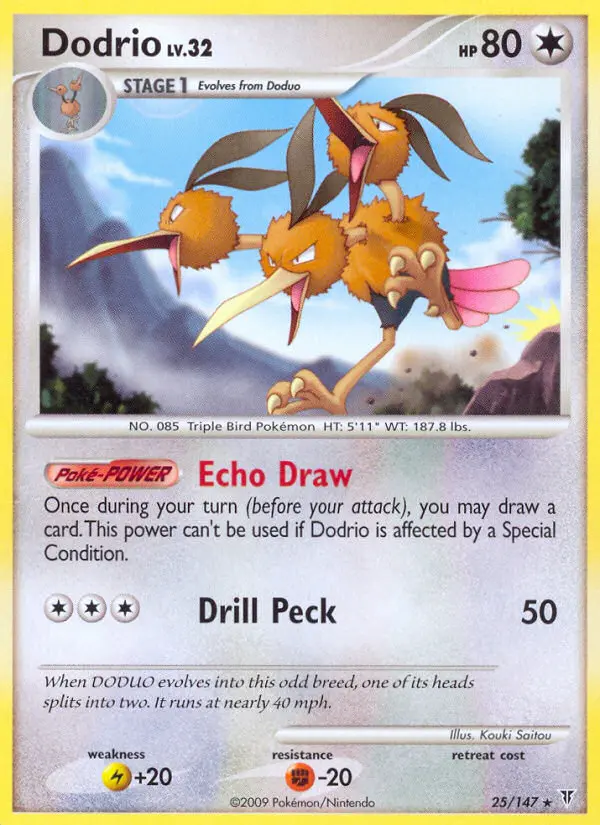 Dodrio, 25/147