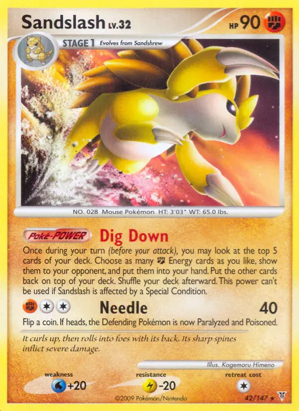 Sandslash, 42/147