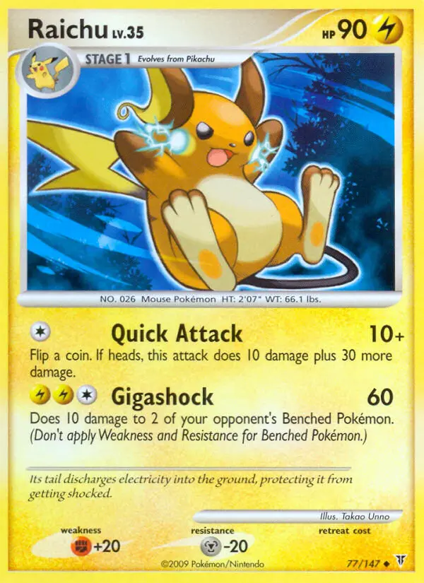 Raichu, 77/147