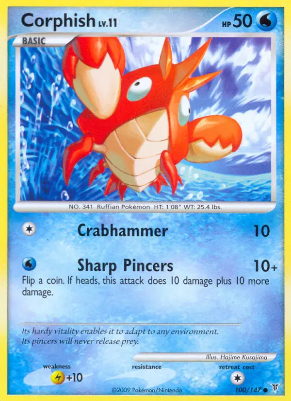 Corphish, 100/147