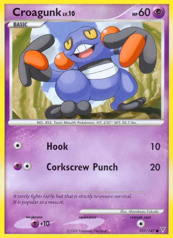 Croagunk, 101/147