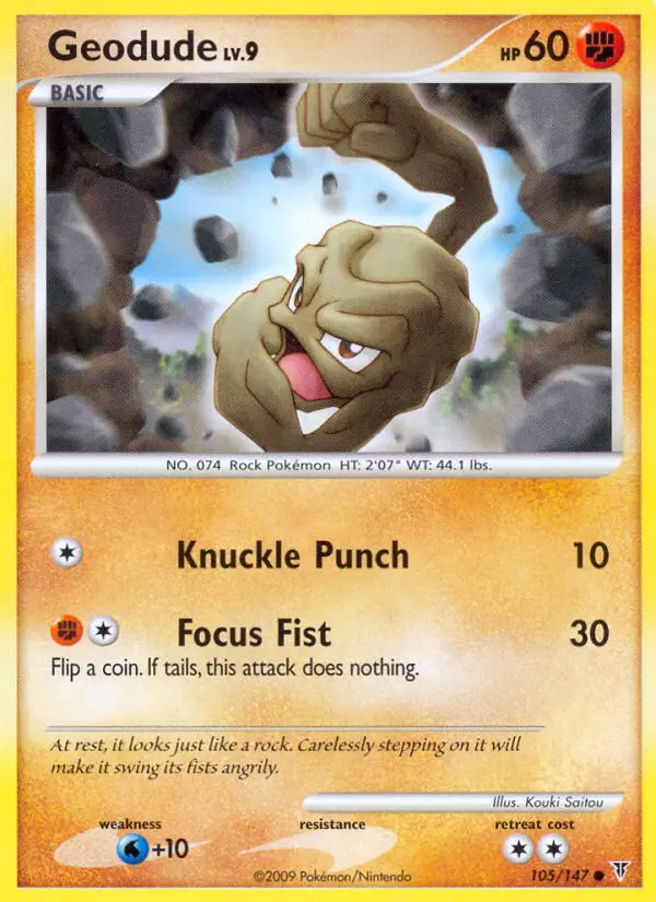 Geodude, 105/147