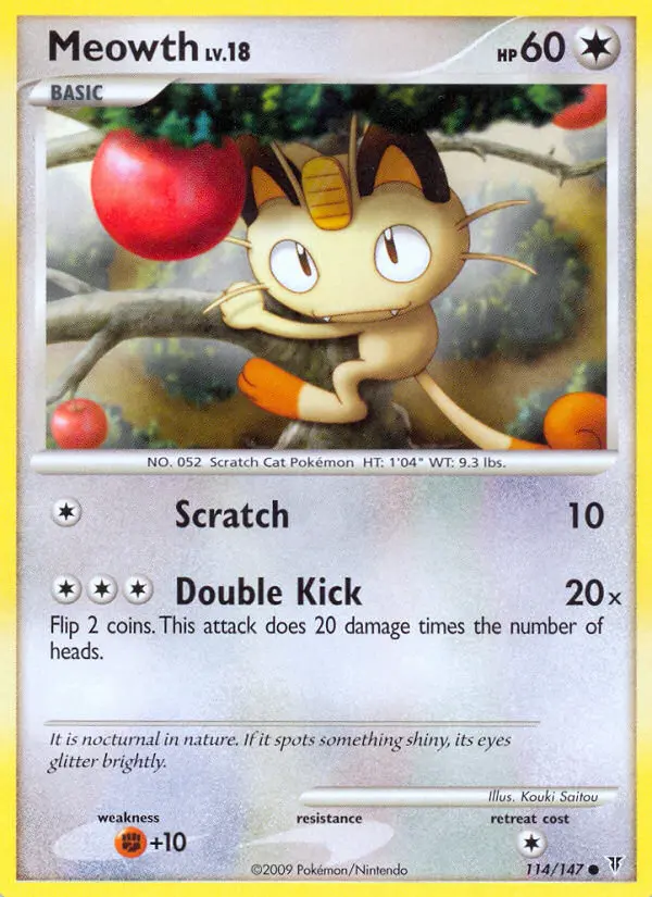 Meowth, 114/147