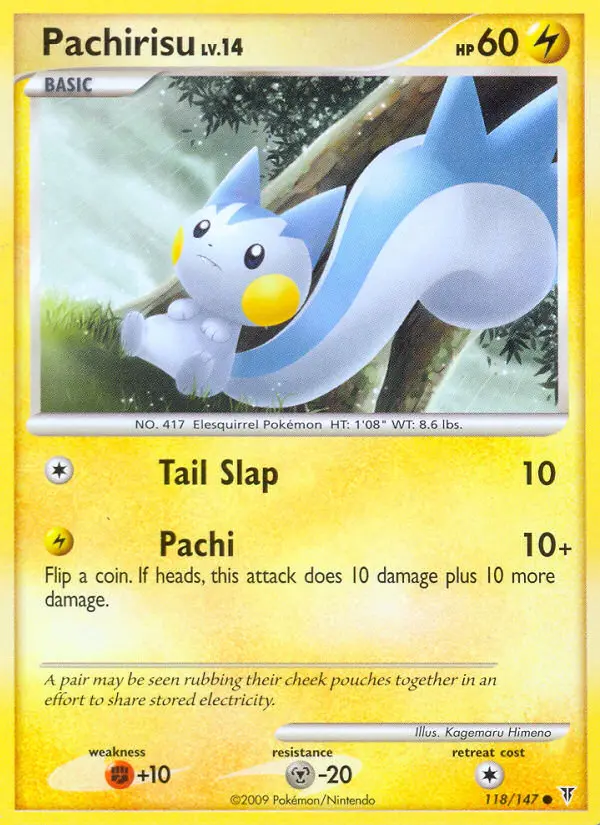 Pachirisu, 118/147