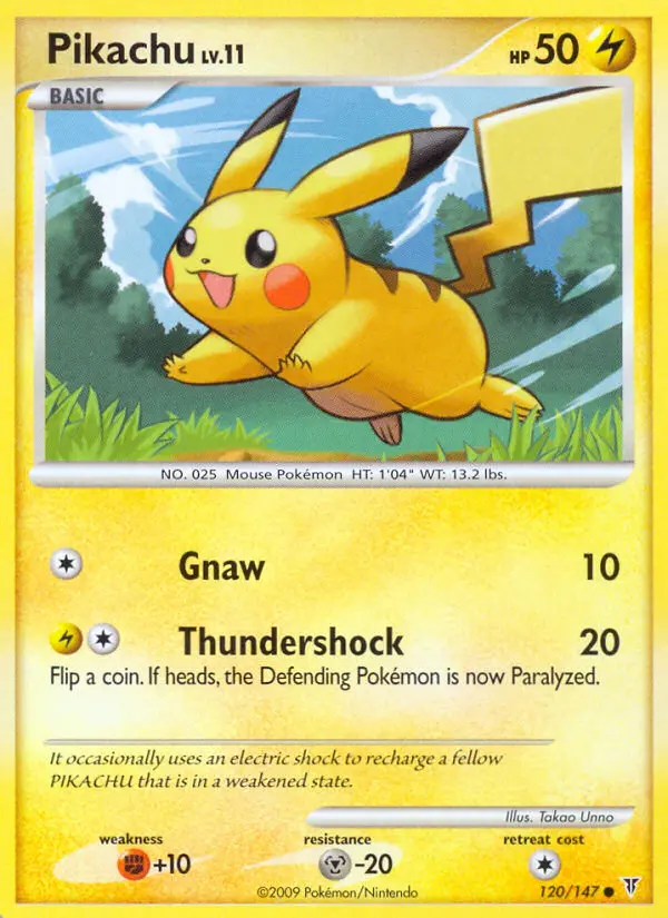 Pikachu, 120/147