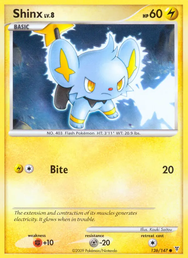 Shinx, 126/147