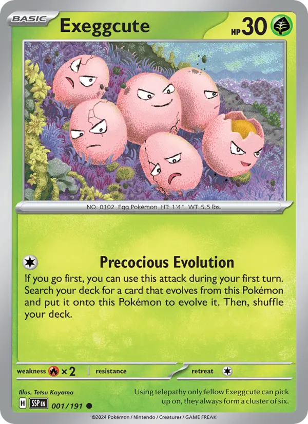 Exeggcute, 001/191