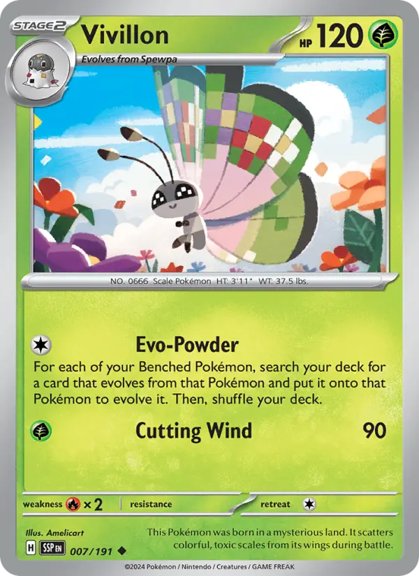 Vivillon, 007/191