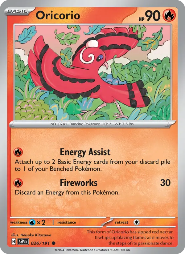 Oricorio, 026/191