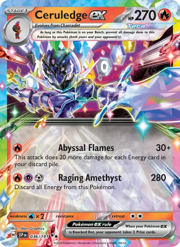 Ceruledge ex, 036/191