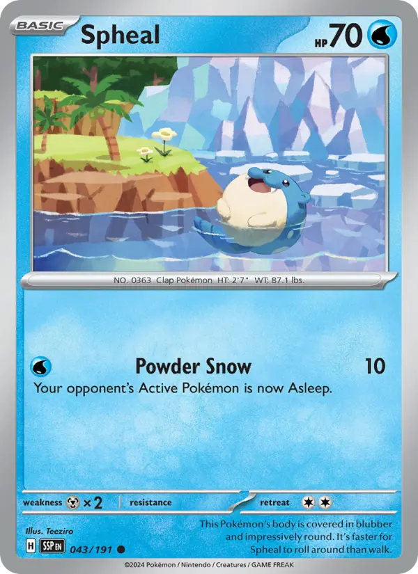 Spheal, 043/191