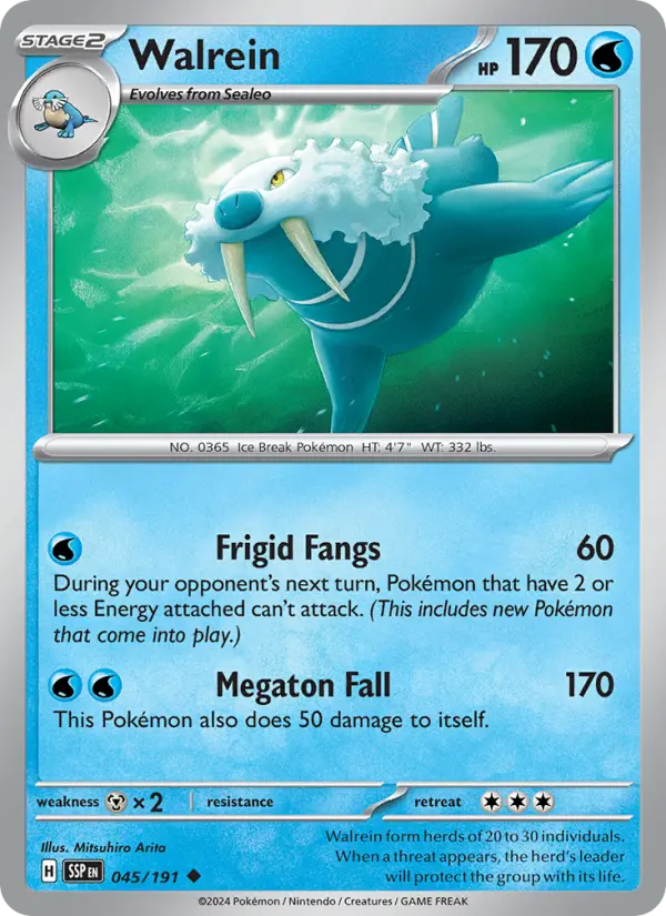 Walrein, 045/191