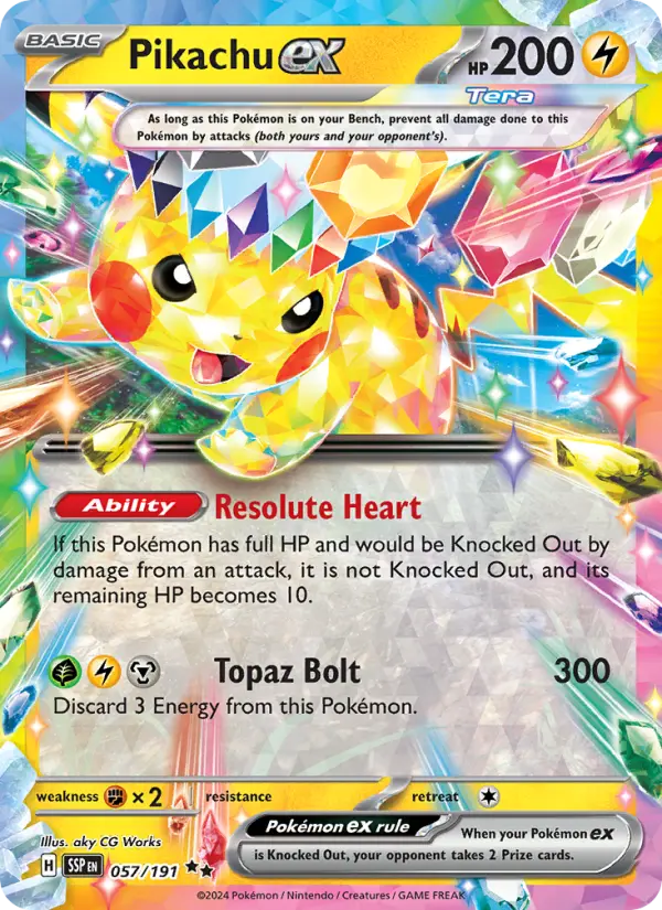 Pikachu ex, 057/191