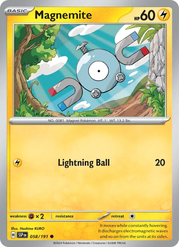 Magnemite, 058/191