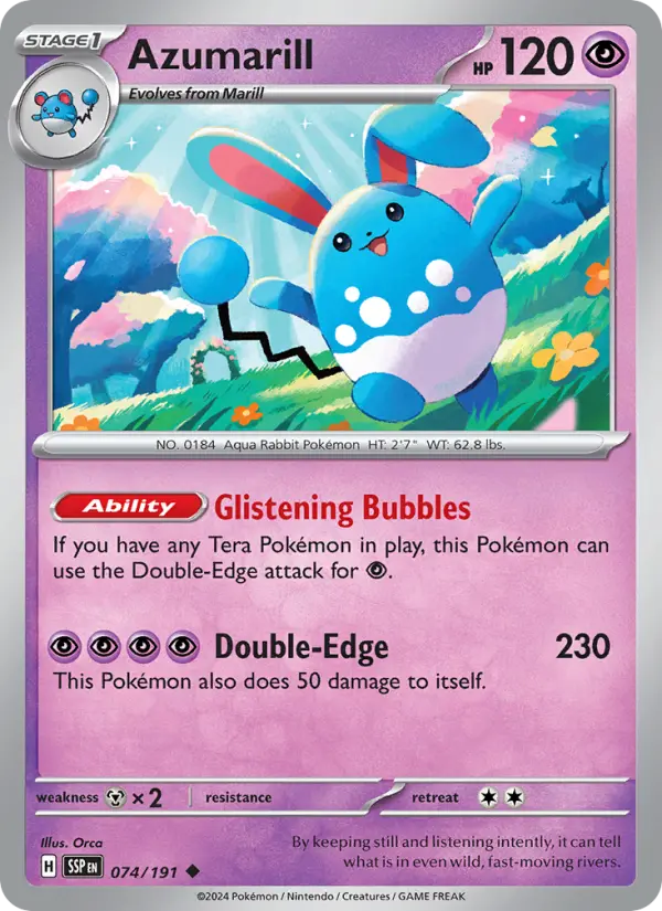 Azumarill, 074/191