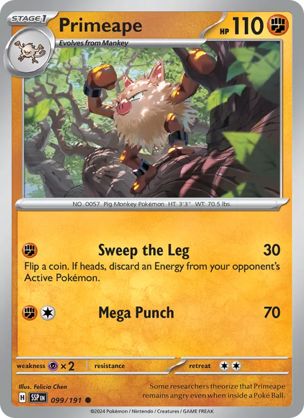 Primeape, 099/191