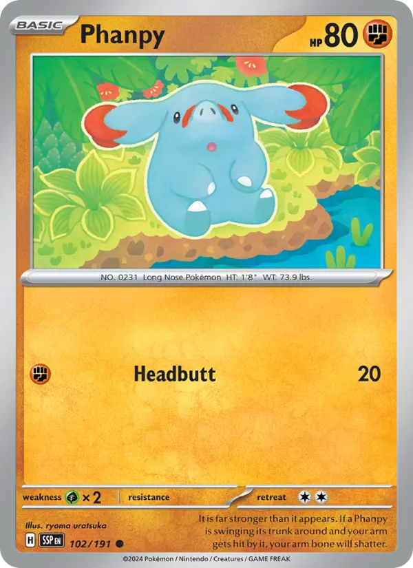 Phanpy, 102/191