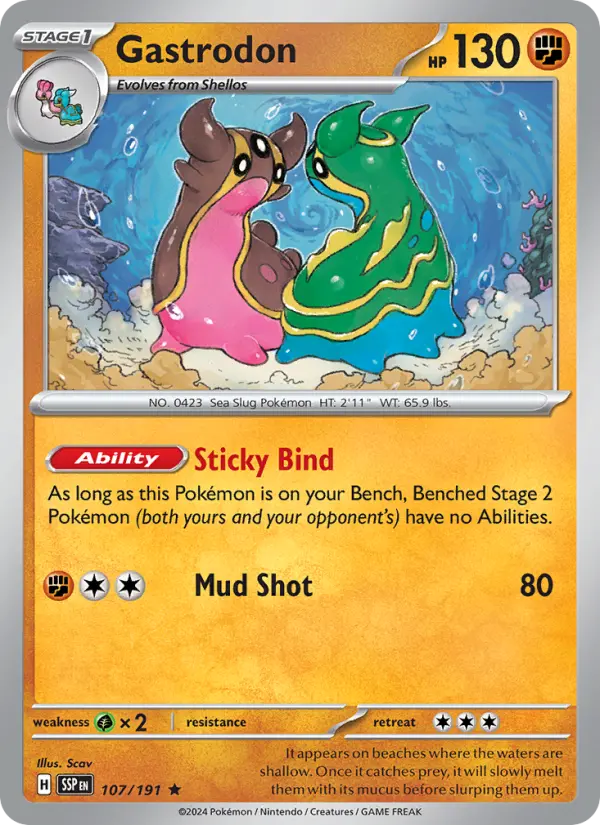 Gastrodon, 107/191