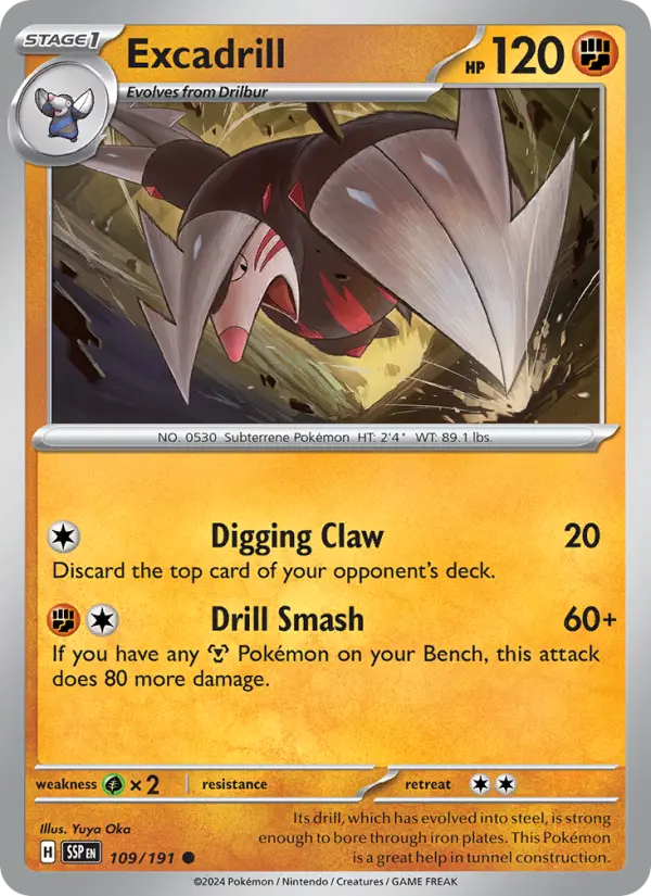 Excadrill, 109/191