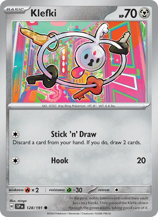 Klefki, 128/191
