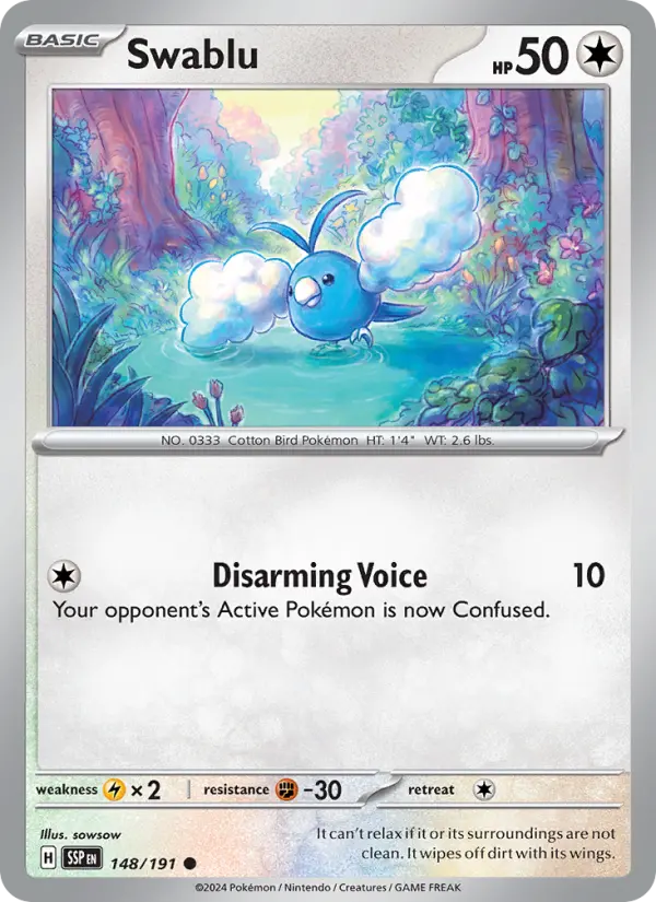 Swablu, 148/191