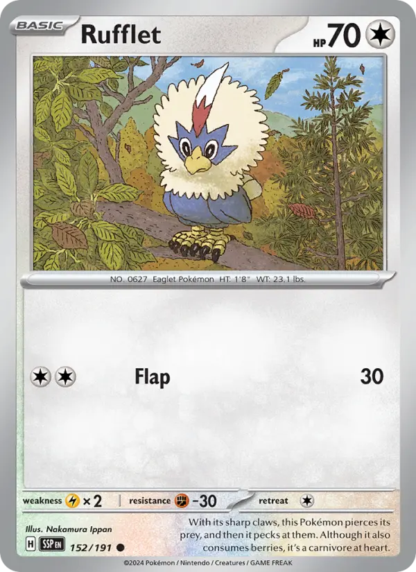 Rufflet, 152/191