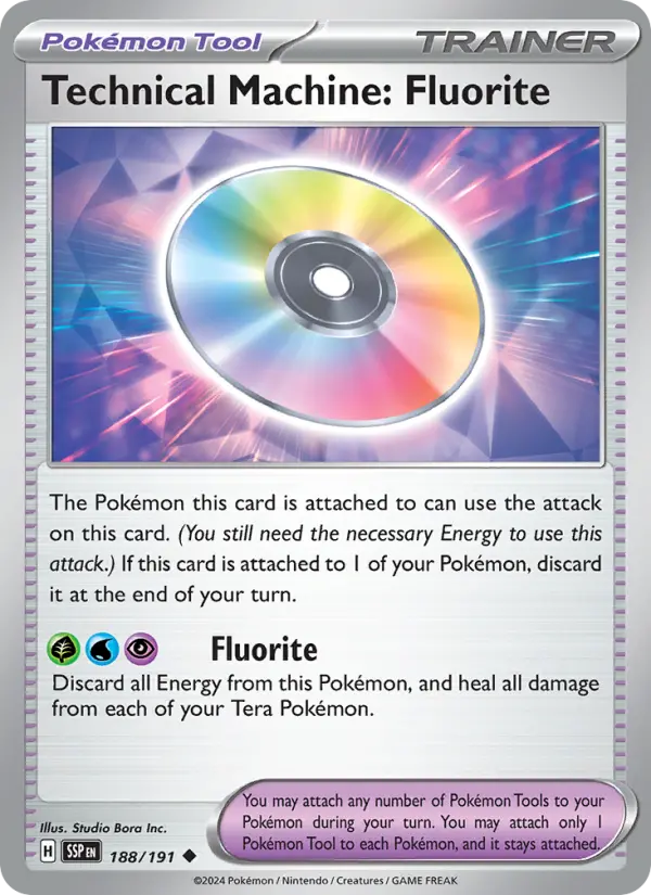 Technical Machine: Fluorite, 188/191