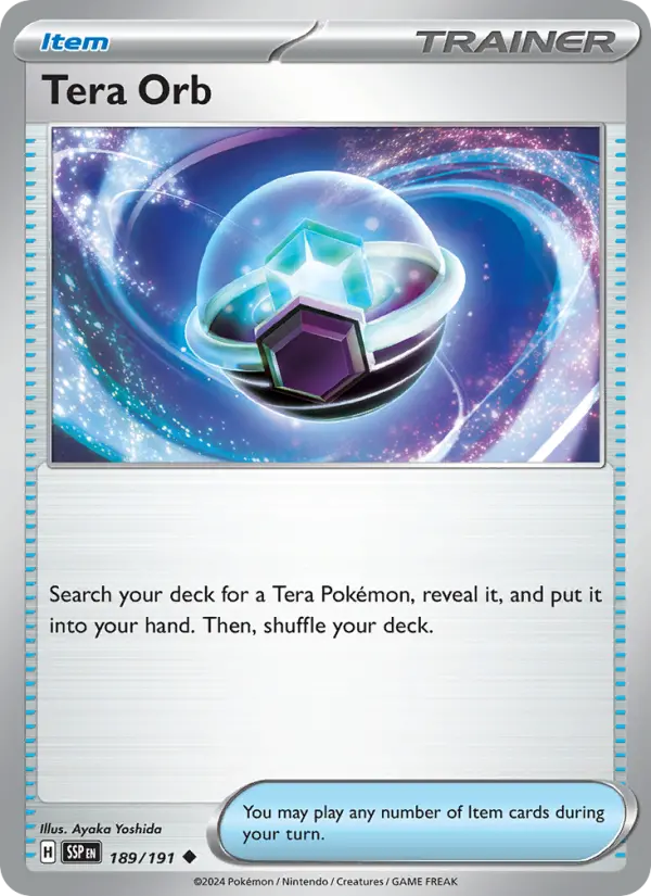 Tera Orb, 189/191