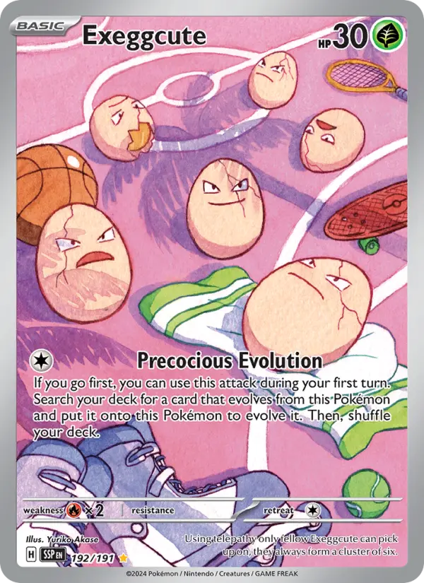 Exeggcute, 192/191