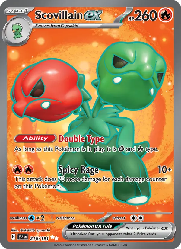 Scovillain ex, 216/191