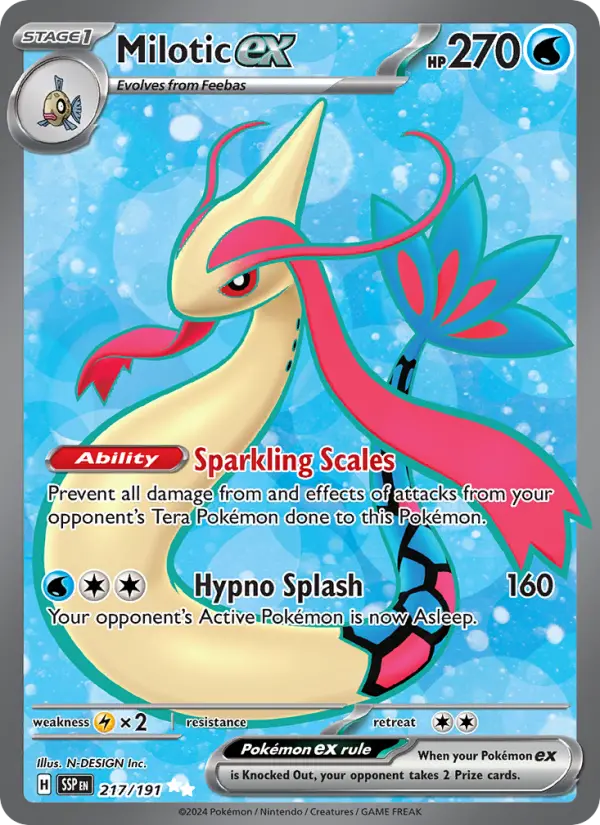 Milotic ex, 217/191