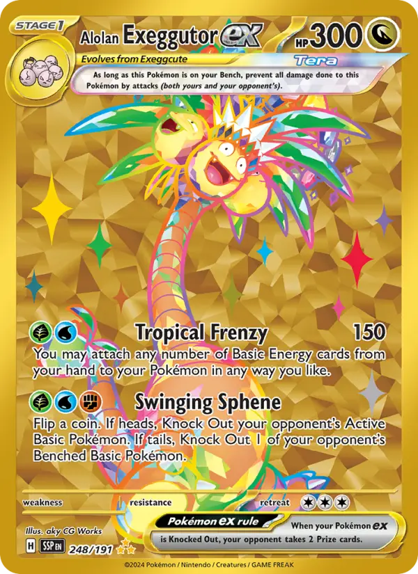 Alolan Exeggutor ex, 248/191
