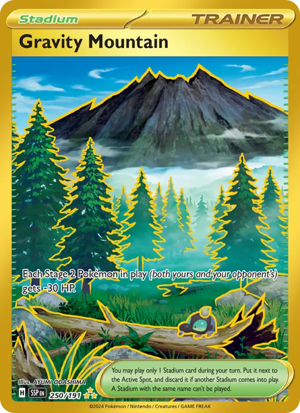 Gravity Mountain, 250/191