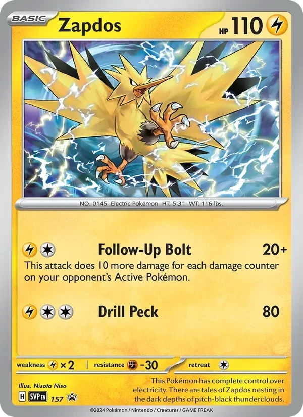 Zapdos, SVP157