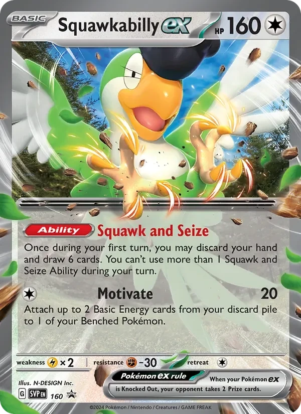 Squawkabilly ex, SVP160