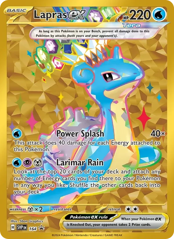 Lapras ex, SVP164