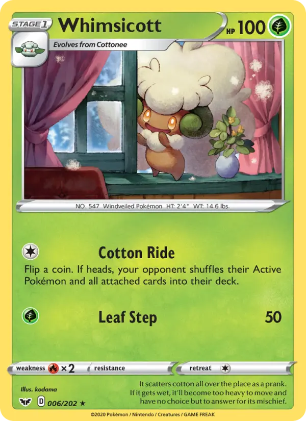 Whimsicott, 006/202