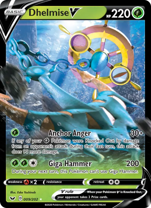 Dhelmise V, 009/202