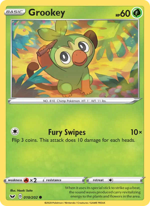 Grookey, 010/202