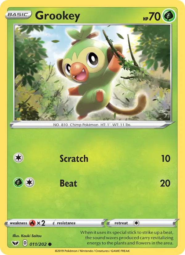 Grookey, 011/202