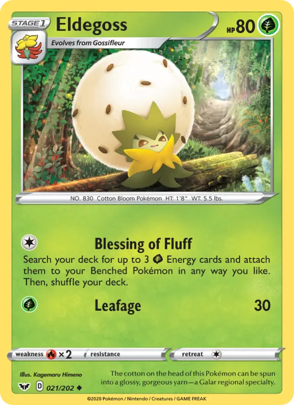 Eldegoss, 021/202