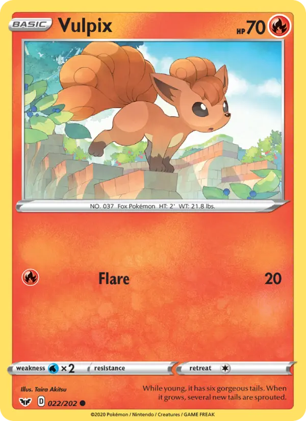 Vulpix, 022/202