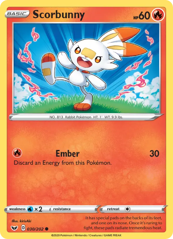Scorbunny, 030/202
