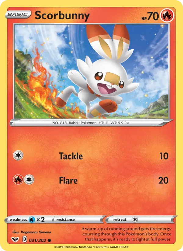 Scorbunny, 031/202