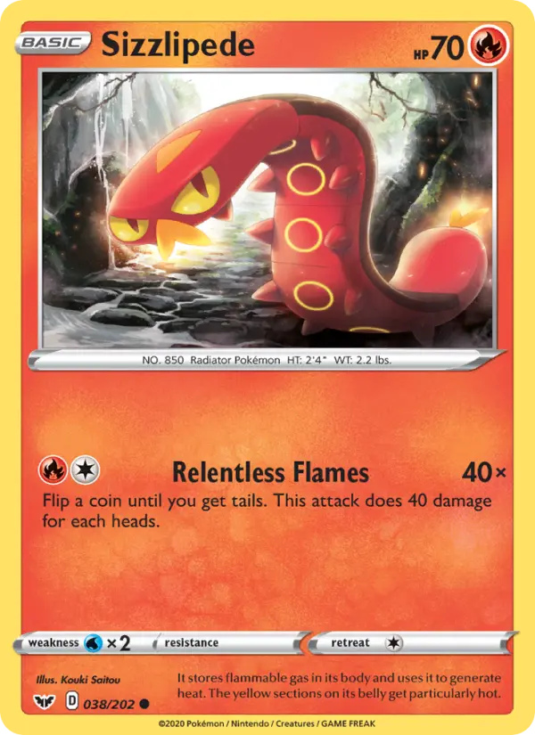 Sizzlipede, 038/202