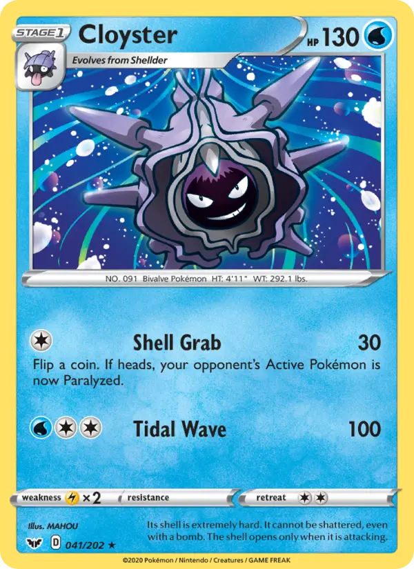 Cloyster, 041/202