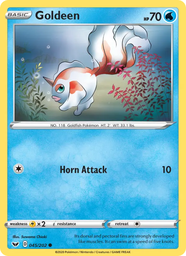 Goldeen, 045/202